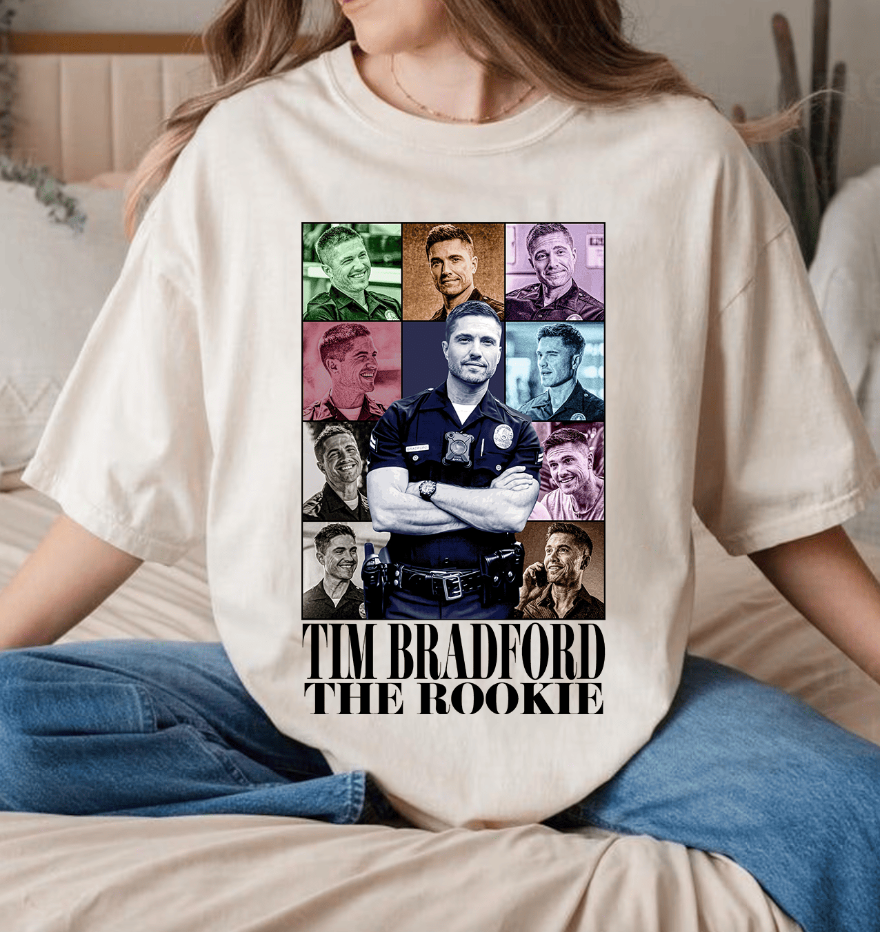 Tim Bradford The Rookie TV Show The Eras Tour Shirt, The Rookie Fan Gift Tim Bradford The Rookie TV Show The Eras Tour Shirt, The Rookie Fan Gift