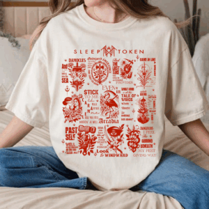 Sleep Token Tracklist Even In Arcadia Shirt
