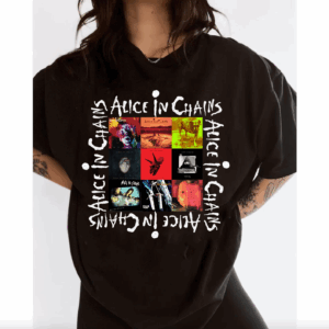 Alice In Chains Shirt, For Rock Band Album Music Enthusiasts, Merch Gift For Fan