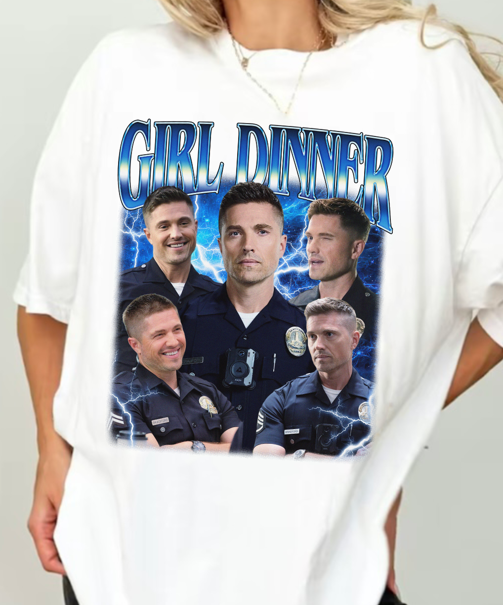 Girl Dinner Tim Bradford T-Shirt, The Rookie Tv Show Shirt, The Rookie Merch Girl Dinner Tim Bradford T-Shirt, The Rookie Tv Show Shirt, The Rookie Merch