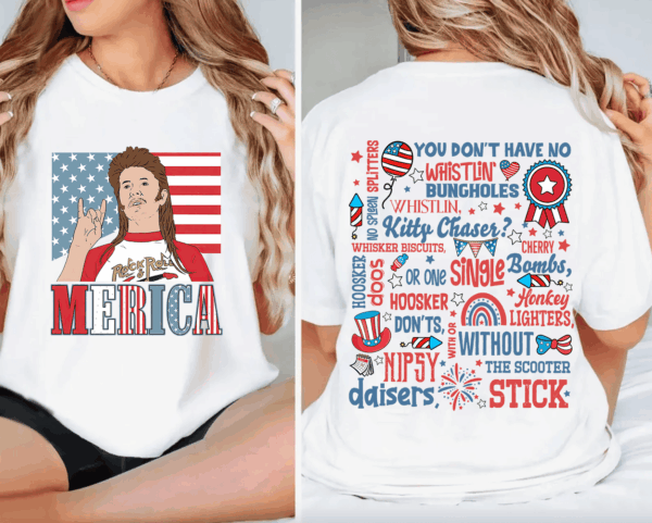 Joe Dirt 2 Sides Vintage Shirt, Merica 4th of July Shirt, Joe Dirt Merica Shirt