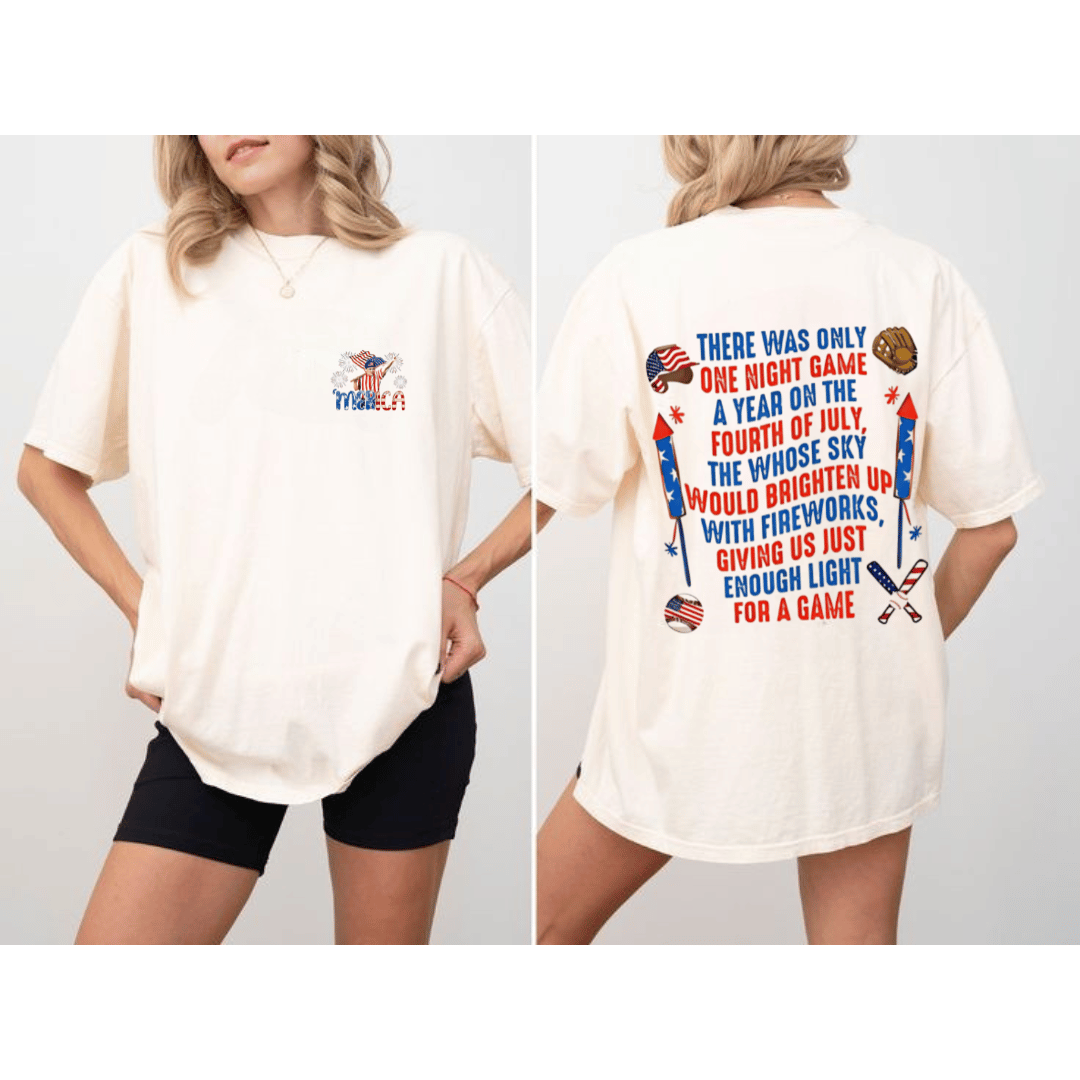 (2 sides) Sandlot 1993 Movie 4th Of July Shirt (2 sides) Sandlot 1993 Movie 4th Of July Shirt