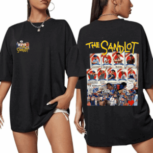 (2 sides) Sandlot 1993 Movie 4th Of July Shirt Cards