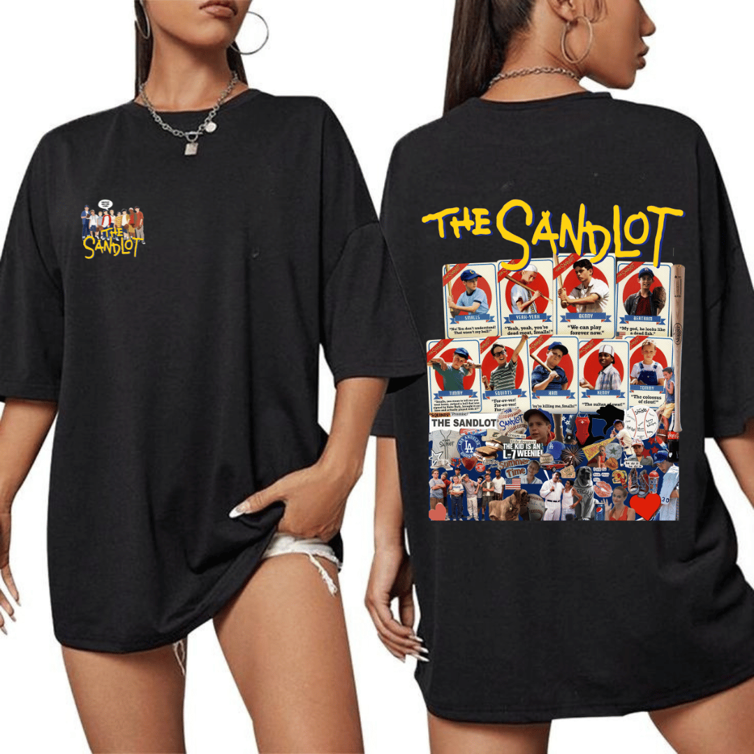 (2 sides) Sandlot 1993 Movie 4th Of July Shirt Cards (2 sides) Sandlot 1993 Movie 4th Of July Shirt Cards