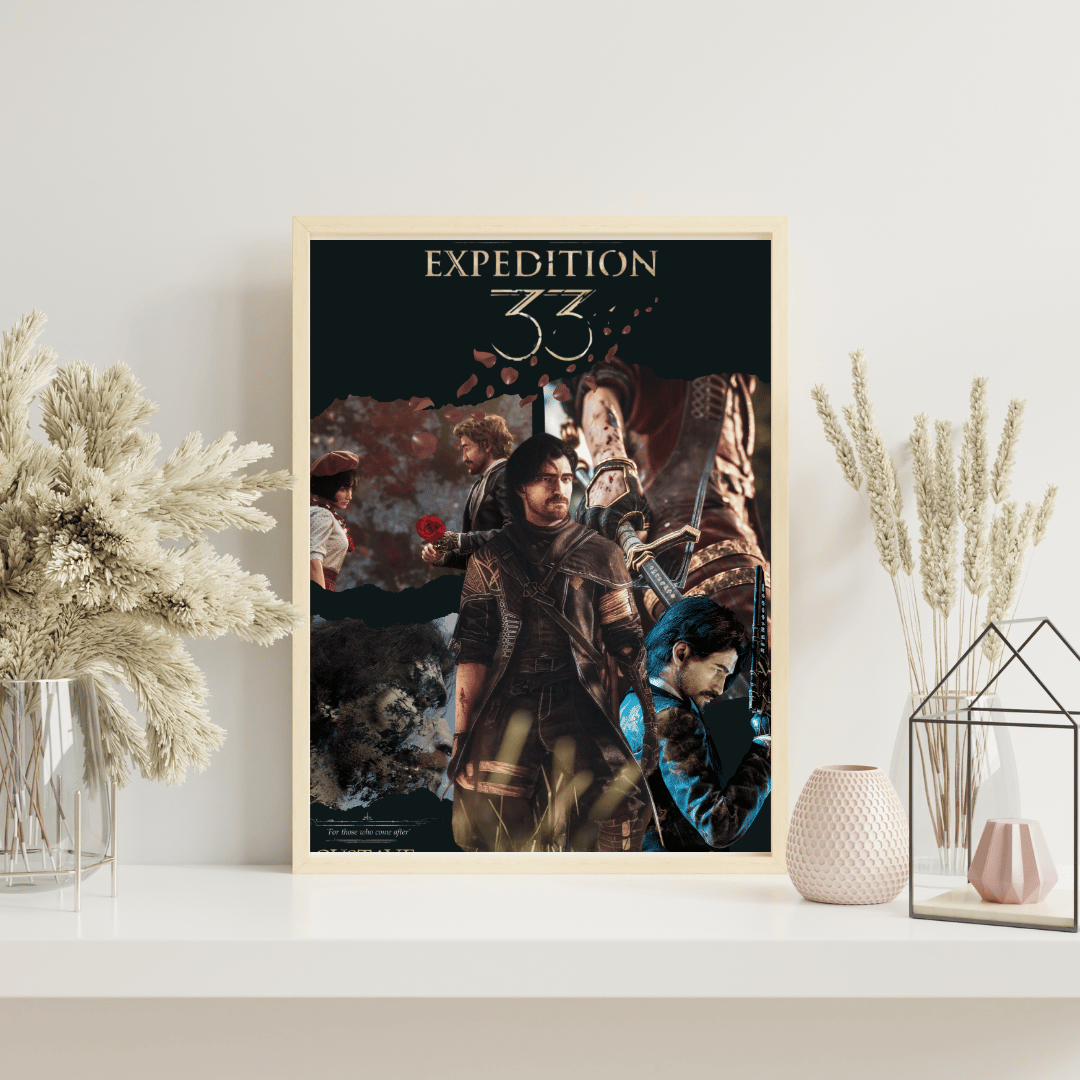 Expedition 33 Game Poster Gustave Expedition 33 Game Poster Gustave