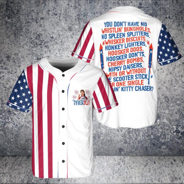 Joe Dirt Merica 4th Of July Baseball Jersey Shirt