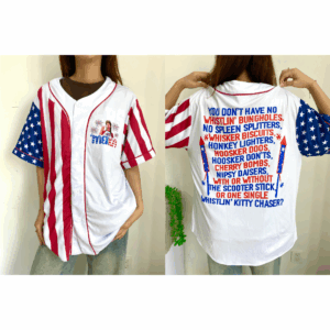 Joe Dirt Merica 4th Of July Baseball Jersey Shirt