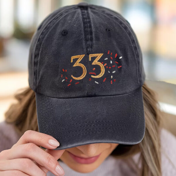 Clair Obscur Expedition 33 Game Embroidered Washed Hat