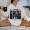 Vintage Sleep Token Damocles Lyrics Shirt, Sleep Token Even in Arcadia Tour 2025 Shirt, Rock Band Concert Tour, Gift for Fan