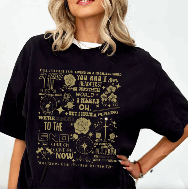 Sleep Token Emergence Lyrics Retro Shirt, Sleep Token Even in Arcadia Tour 2025 Shirt, Rock Band Concert Tour Merch