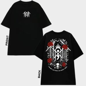 Even In Arcadia Sleep Token Red Flowers 2 Sides Shirt, Vintage Sleep Token Album Shirt