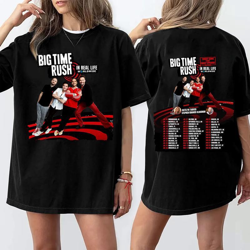Big Time Rush Tour 2025 2 Sides Shirt Big Time Rush Tour 2025 2 Sides Shirt