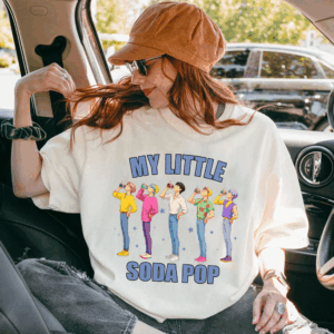 My Little Soda Pop Shirt, Saja Boys Shirt, Kpop Demon Hunters Merch