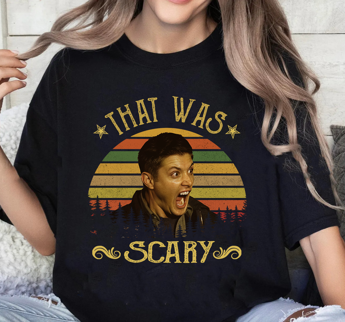 Dean Winchester That Was Scary Tshirt, Supernatural Dean Winchester That Was Scary Tshirt, Supernatural