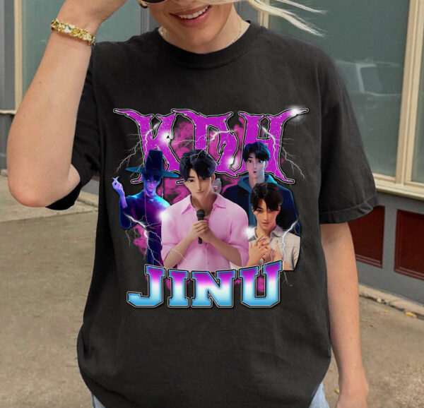 KDH Jinu Shirt, Kpop Demon Hunters JINU Unisex T-shirt, Gift For Women and Man Unisex T Shirt
