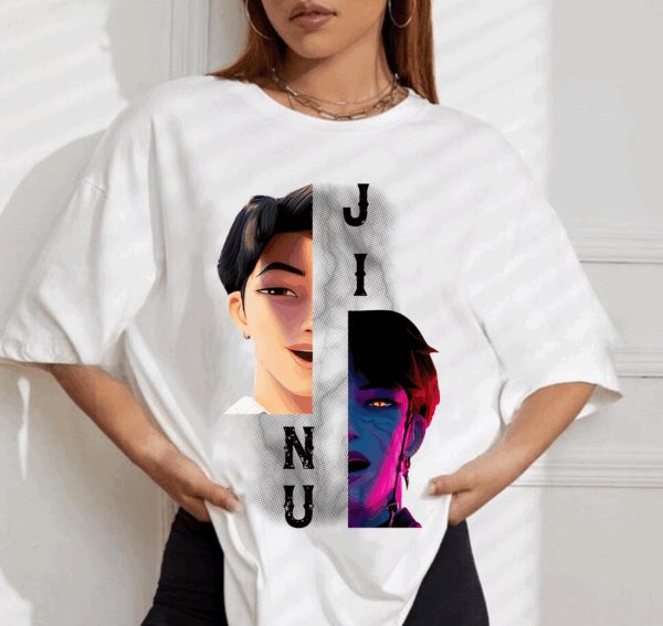 Jinu Kpop Demon Hunters Movie Vintage Shirt