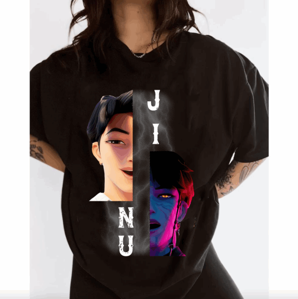 Jinu Kpop Demon Hunters Movie Vintage Shirt