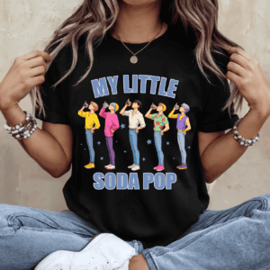 My Little Soda Pop Shirt, Saja Boys Shirt, Kpop Demon Hunters Merch