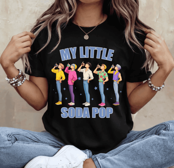 My Little Soda Pop Shirt, Saja Boys Shirt, Kpop Demon Hunters Merch