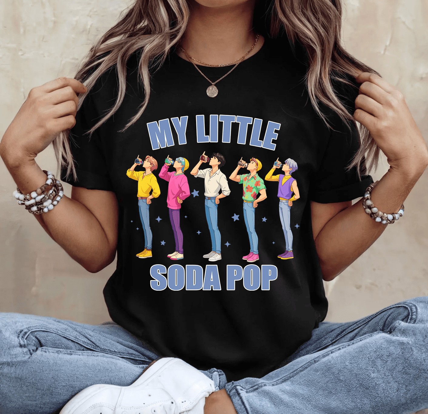 My Little Soda Pop Shirt, Saja Boys Shirt, Kpop Demon Hunters Merch My Little Soda Pop Shirt, Saja Boys Shirt, Kpop Demon Hunters Merch