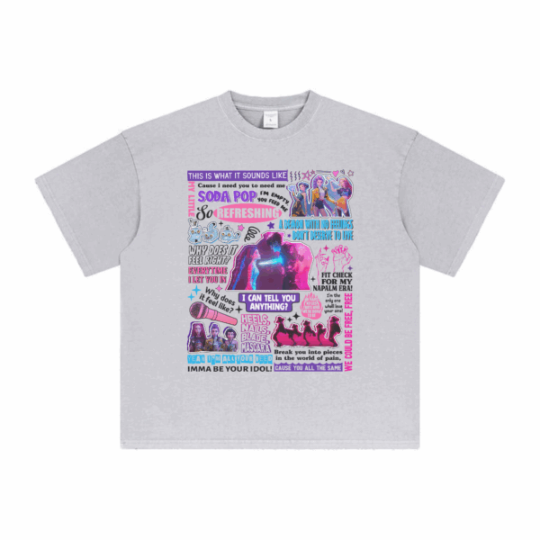 Kpop Demon Hunters | Song Lyrics Collection Shirt