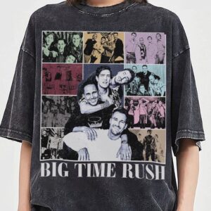 Retro BTR Big Time Rush Eras Tour 2025 Shirt
