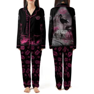 Sleep Token Pajamas Set, Short / LONG Sleeve Top, Even in Arcadia Pajamas