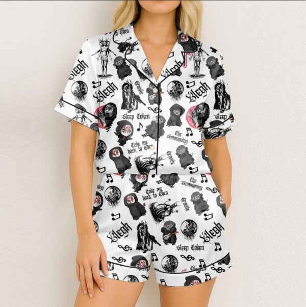 Sleep Token Take Me To Eden Pajamas Set, Short / LONG Sleeve Top