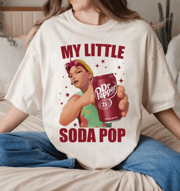 Abby Abs Dr Pepper Shirt, My Little Soda Pop Abby Shirt, Saja Boys Shirt, Kpop Demon Hunters Merch