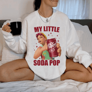 Abby Abs Dr Pepper Shirt, My Little Soda Pop Abby Shirt, Saja Boys Shirt, Kpop Demon Hunters Merch