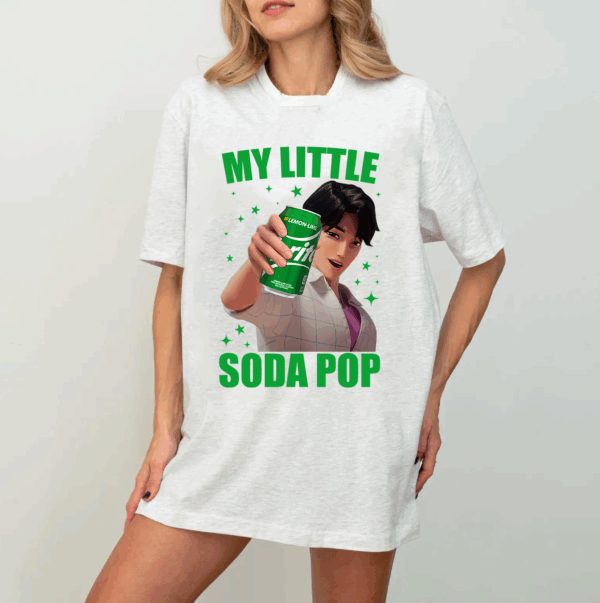 Jinu Sprite Shirt, My Little Soda Pop Abby Shirt, Saja Boys Shirt, Kpop Demon Hunters Merch