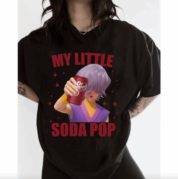 Kpop Demon Hunters Mystery Shirt, My Little Soda Pop Dr Pepper Shirt,Saja Boys Shirt, Kpop Demon Hunters Merch