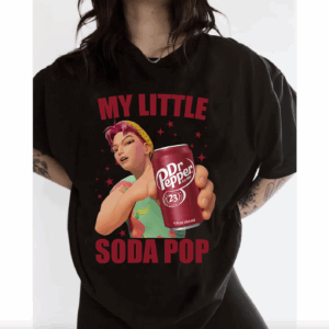 Abby Abs Dr Pepper Shirt, My Little Soda Pop Abby Shirt, Saja Boys Shirt, Kpop Demon Hunters Merch