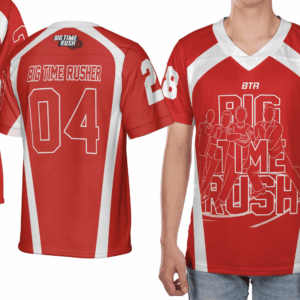 Big Time Rush Football Jersey Shirt (Customizable)