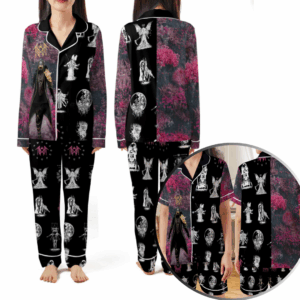 Sleep Token Even in Arcadia Pajamas Vintage Set, Short / LONG Sleeve Top