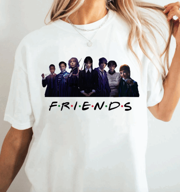 Wednesday Friends Season 2 Shirt, Wednesday Addams Movie Shirt
