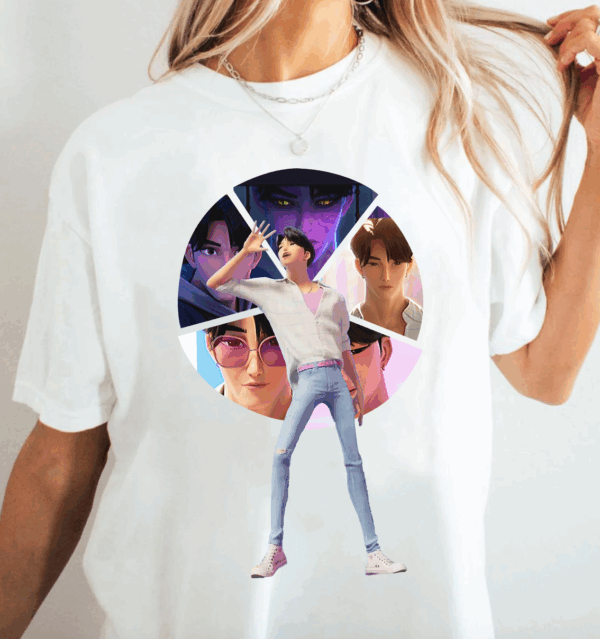 Jinu Shirt, Kpop Demon Hunters Shirt, Jinu Saja Boys Shirt, Saja Boys Merch