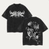 (all printed) Sleep Token 2 Sides Washed Shirt, Damocles Sleep Token Shirt