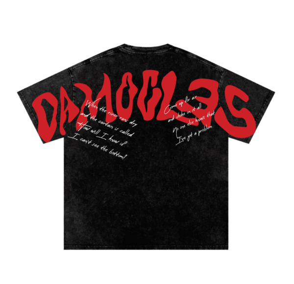 (all printed) Sleep Token 2 Sides Washed Shirt, Damocles Sleep Token Shirt