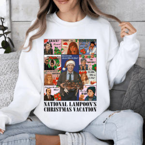 National Lampoon Christmas Vacation Sweatshirt, Christmas 90s Movie Shirt, Christmas Vacation Eras Shirt