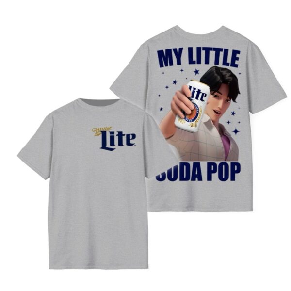 Miller Lite Saja Boys Shirt, My Little Soda Pop 2 Sided Shirt, Kpop Demon Hunters Shirt, Saja Boys Merch