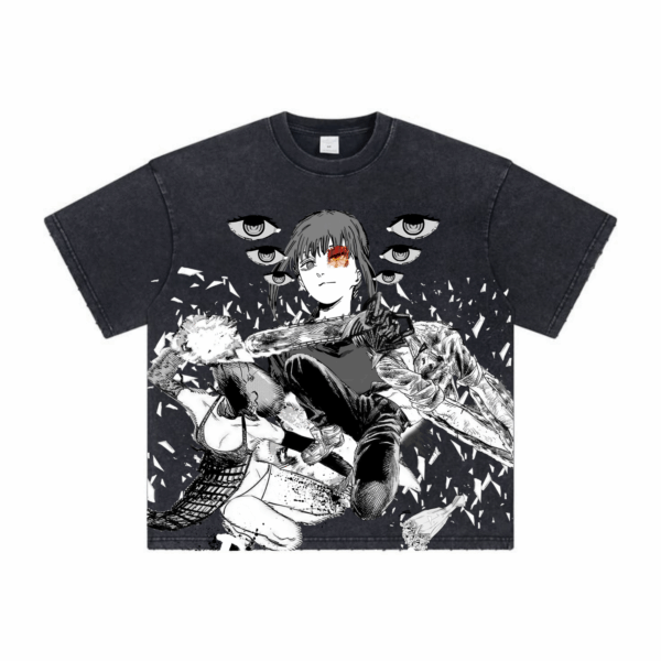 (all printed) CHAINSAW MAN Washed Tee Shirt