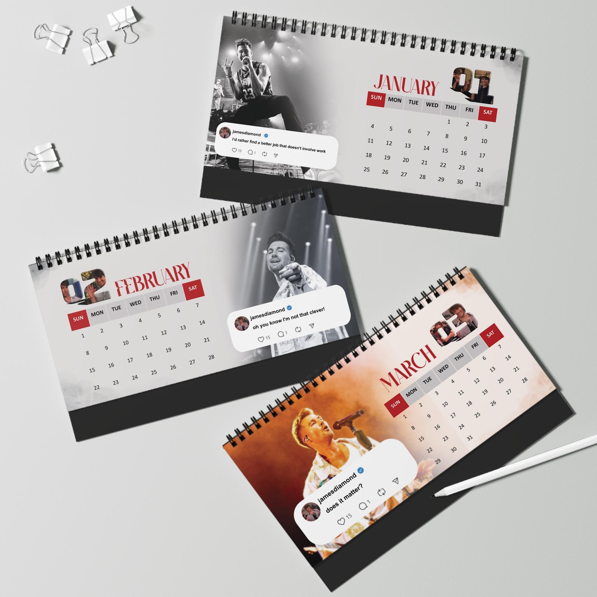 Big Time Rush Calendar | 2026 Calendar | DeskTop Calendar Big Time Rush Calendar | 2026 Calendar | DeskTop Calendar