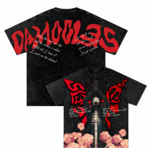 (all printed) Sleep Token 2 Sides Washed Shirt, Damocles Sleep Token Shirt