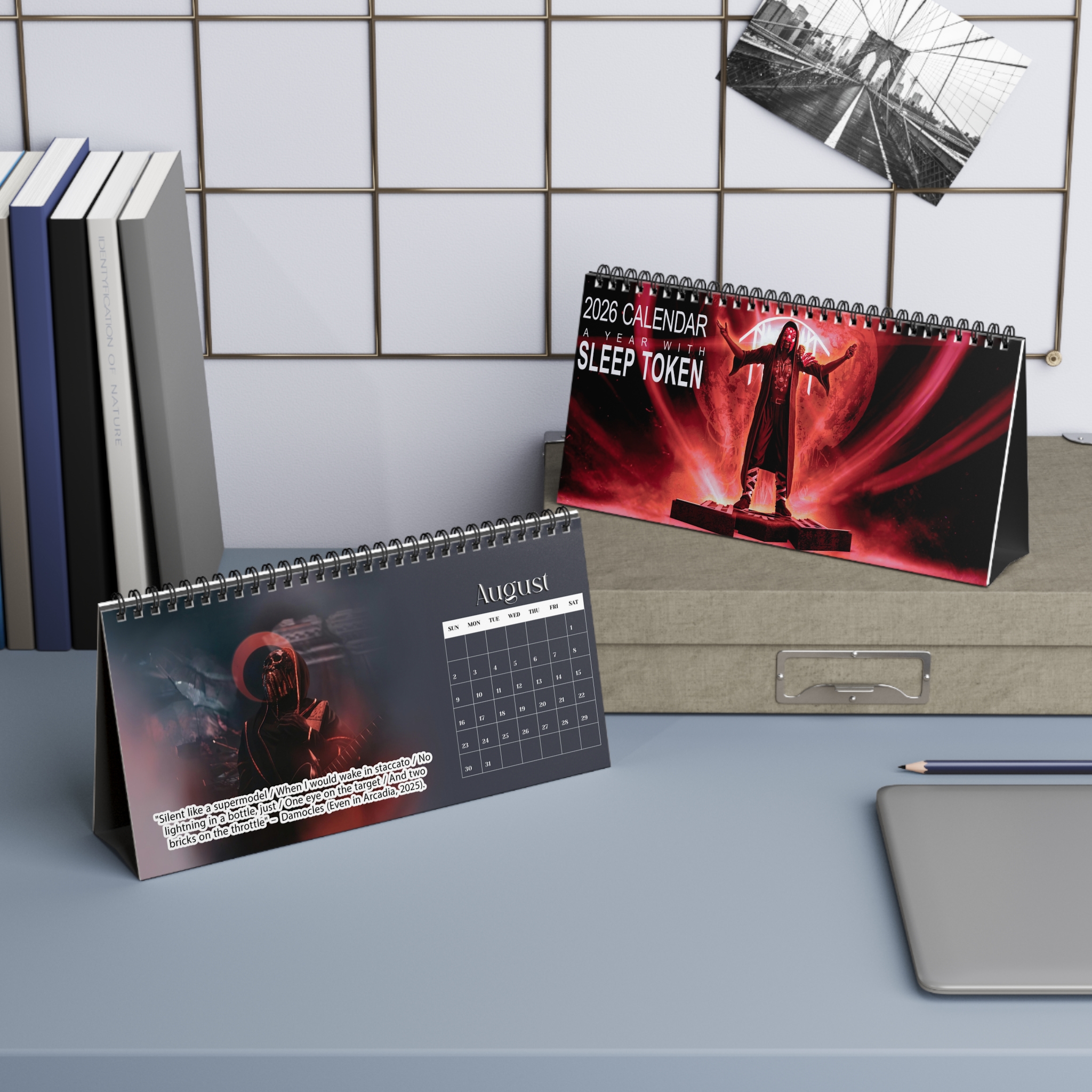 Sleep Token Desktop Calendar | 2026 Calendar | DeskTop Calendar Sleep Token Desktop Calendar | 2026 Calendar | DeskTop Calendar