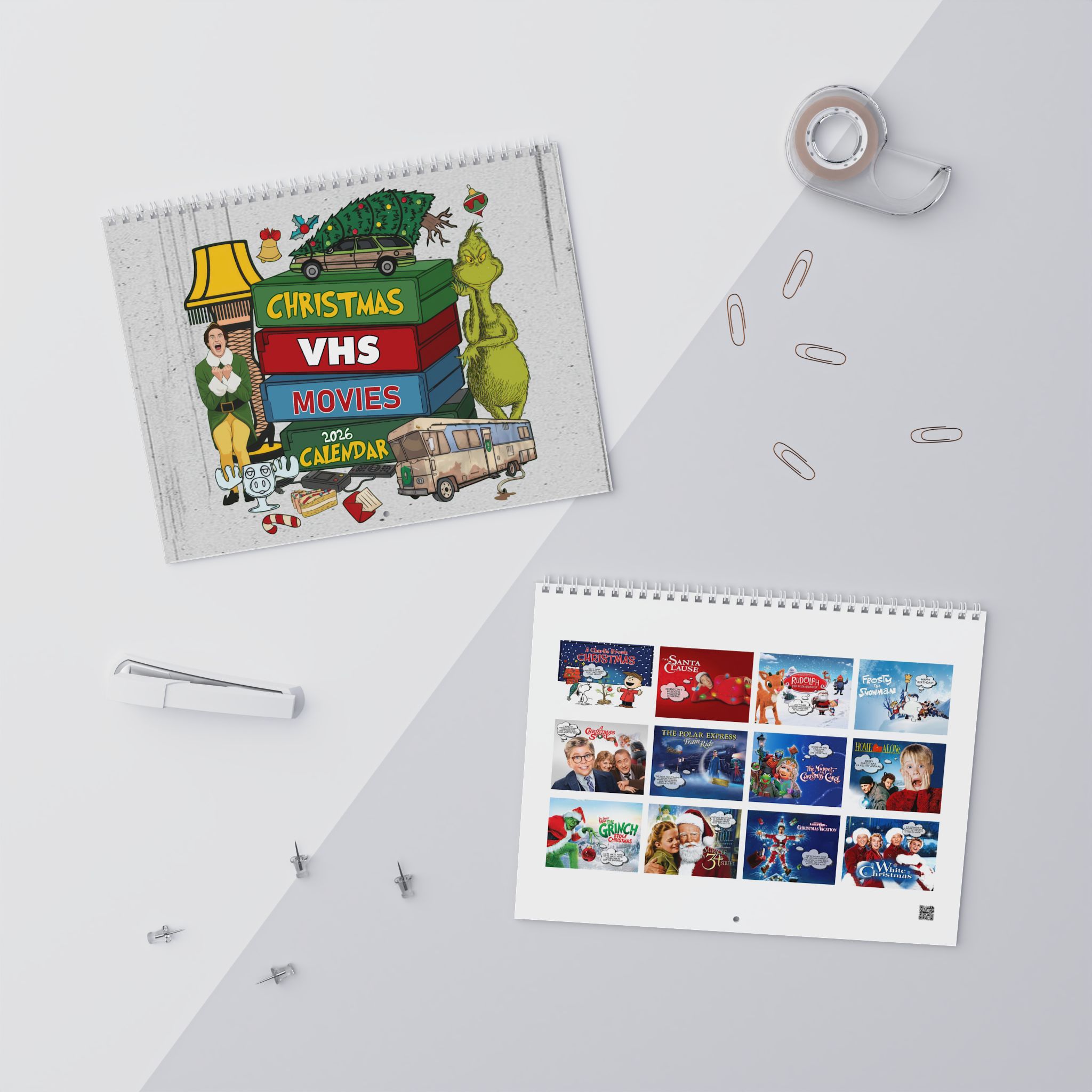 Christmas Movie Calendar | 2026 Calendar | Wall Calendar Christmas Movie Calendar | 2026 Calendar | Wall Calendar