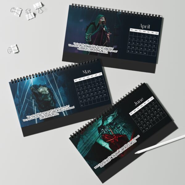 Sleep Token Desktop Calendar | 2026 Calendar | DeskTop Calendar
