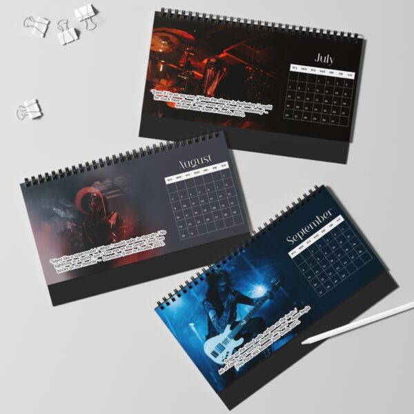 Sleep Token Desktop Calendar | 2026 Calendar | DeskTop Calendar