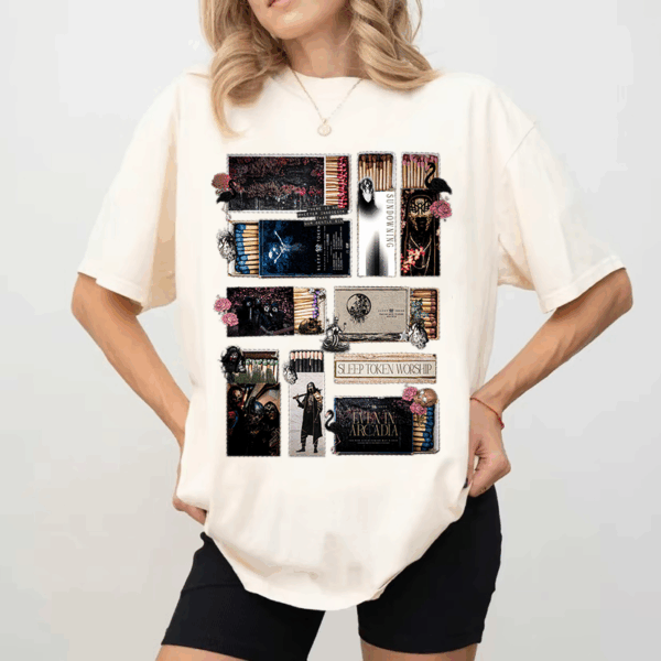 Sleep Token Album Shirt, Even In Arcadia Tee, Take Me Back To Eden Merch, Music Fan Gift