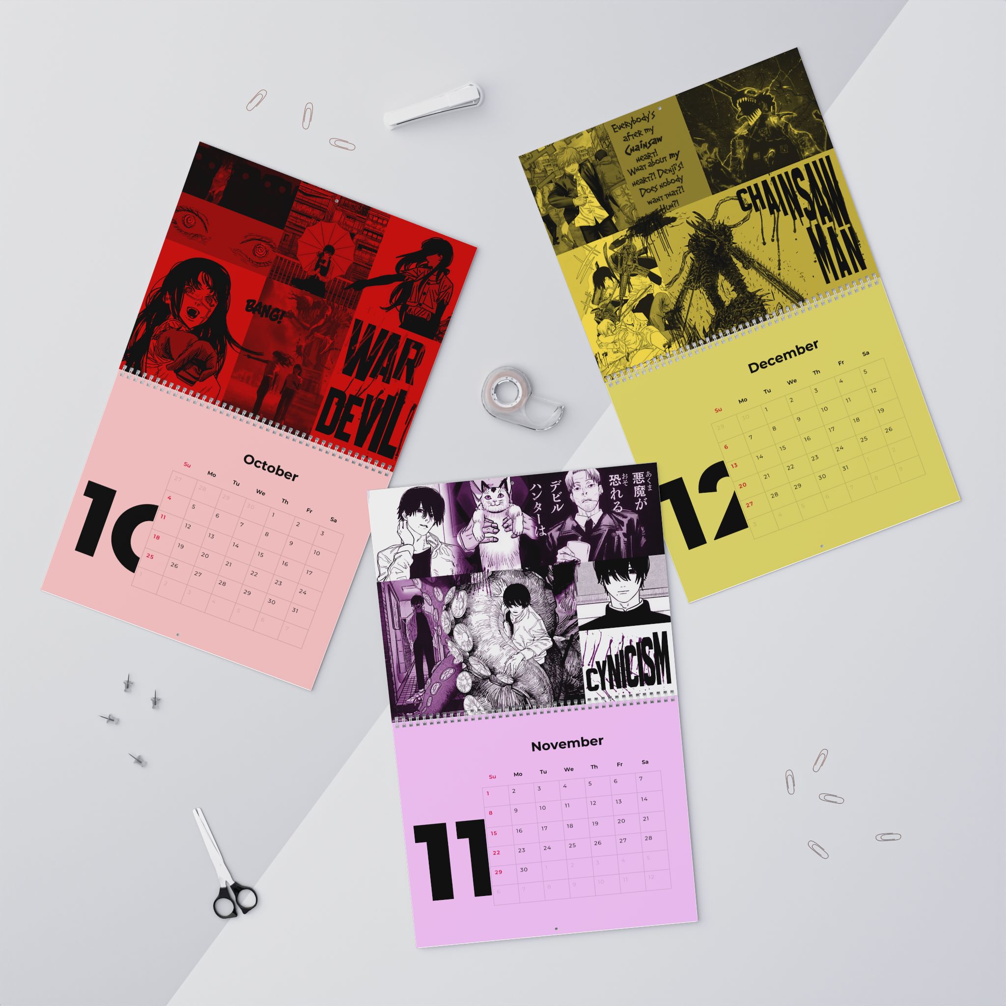 CHAINSAW MAN | 2026 Wall Calendar